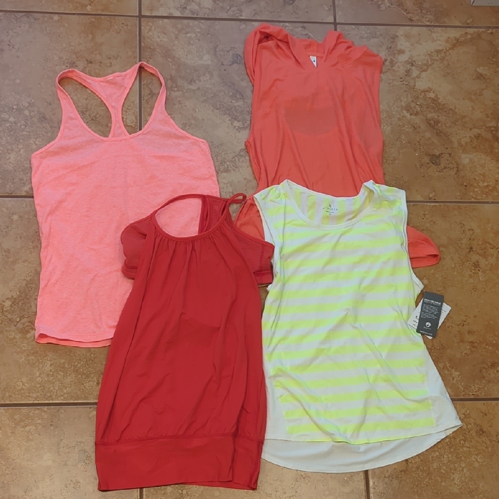 Lot Of 4 Workout Tank Tops